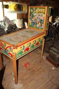 lot 184 image: Vintage Bebop Pinball Machine
