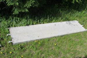 lot 200 image: Aluminum Scaffolding Platform