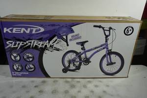 NEW Kent Slipstream 18 Bicycle with Helmet - Purple
