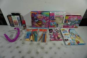 Assorted Crafts and Art Supplies