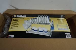 NEW Better Chef 22 Chrome Dish Rack