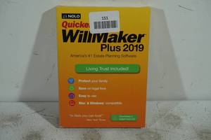 NEW NOLO Quicken WillMaker Plus 2019 Software