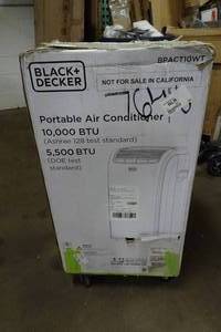 Black and Decker 10000 BTU Portable Air Conditioner