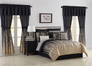 NEW Gilda 30 Piece Comforter Set - California King