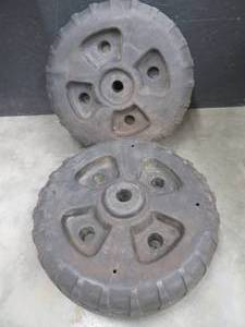 HEAVY PLASTIC DOCK TIRES  BOAT LIFT HITCH