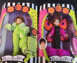 2 BEAUTY BUG BALL DOLLS