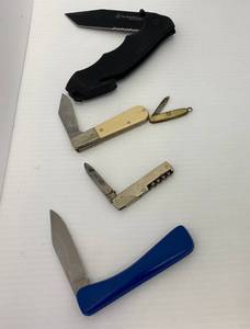 Group Of Misc. Pocket Knives including Smith & Wesson