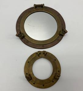 Vintage Brass Portholes