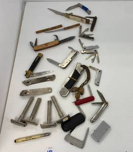 Group Of Vintage Pocket Knives