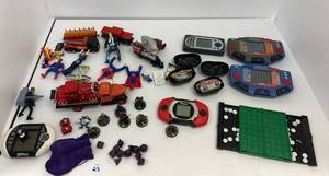 Group Of Vintage Toys And Electronic Games