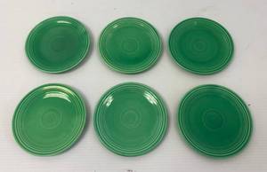Vintage Light Green Feista Plates 6 14 Plates