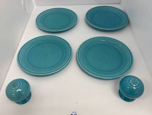 Vintage Turquoise Colored Feista
