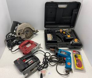 Group Of Misc. Power Tools