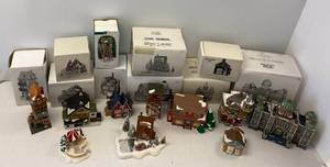 Group Of Department 56 Snow Houses