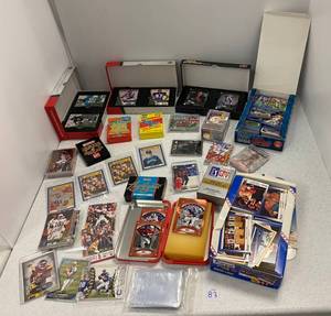 Group Of Misc. Sports Cards Some In Protective Sleeves