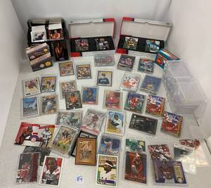 Group Of Misc. Sports Cards Some In Protective Sleeves