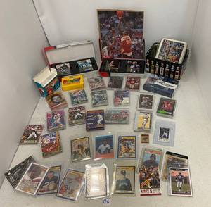 Group Of Misc. Sports Cards Some In Protective Sleeves