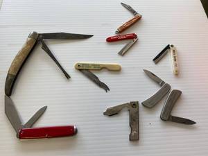 Group Of Vintage Pocket Knives