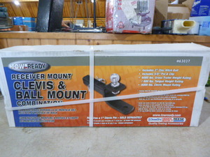 lot 6 image: Tow Ready Receiver Mount Clevis and Ball Mount Combination