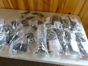 lot 25 image: 9 Packs of Goose Neck Mounting Kits
