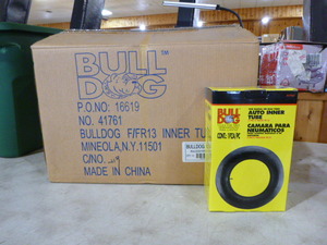 lot 51 image: Case of Bull Dog Auto Inner Tubes