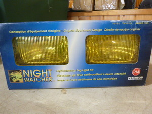 lot 58 image: Peterson Manufacturing Night Watcher High Intensity Fog Light Kit