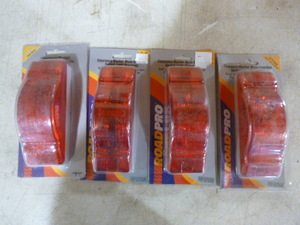 lot 77 image: 4 Road Pro Clearance Marker Multi-Function Sealed Light Assemblies