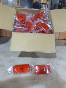 lot 87 image: Case of Red ClearanceMarker Lights