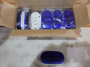 lot 104 image: Case of LeCor Blue Marker Lights