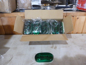 lot 105 image: Case of LeCor Green Marker Lights
