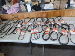 lot 120 image: Lot of Mitsubishi V-Belts