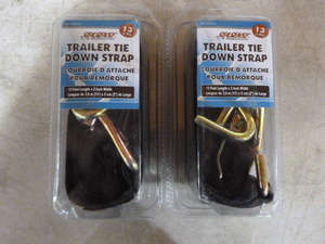 lot 129 image: 2 Seasense Trailer Tie Down Straps