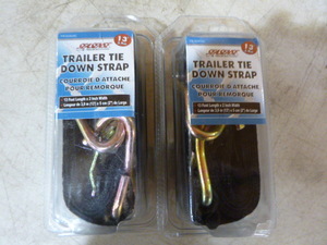 lot 131 image: 2 Seasense Trailer Tie Down Straps