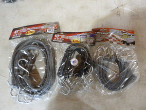 lot 135 image: 3 Packs of Erickson Rubber Tarp Straps