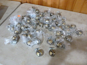 lot 166 image: Metal Casters