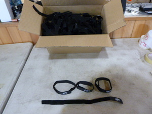 lot 175 image: Box of Valley Velcro Bundling Straps