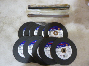 lot 210 image: Abrasive Saw Blades and Hack Saw Blades