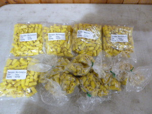 lot 241 image: 11 Bags of Yellow Wire Connectors