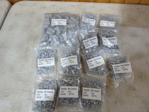 lot 243 image: 12 Bags of Grey Wire Connectors