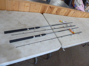 lot 310 image: 2 South Bend Shredder Fishing Rods