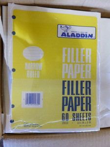 lot 378 image: Case of Aladdin Filler Paper