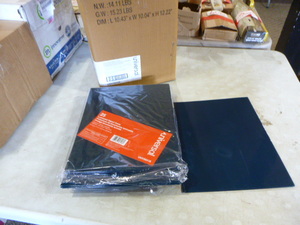 lot 380 image: Case of Universal Laminated Report CoversFolders