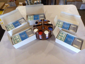 lot 414 image: 5 Dozen Playing Cards and Poker Chips