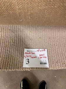 Nourison Sierra Beach Wool Carpeting 258x132 Light Tan