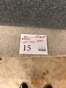 Kaleen Vail Wool Carpeting 226x132 Grey