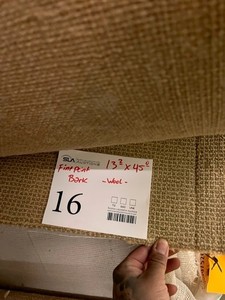 Flint Pine Bark Wool Carpeting 45x132