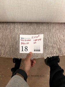 Stylish Ease Requisite LCL Carpeting 107x12 Light Grey