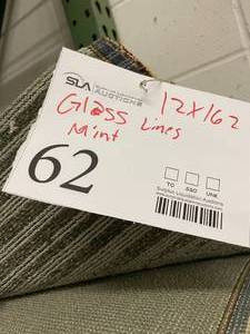 Glass Lines Carpeting 167x12 Mint