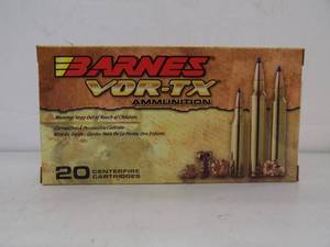 lot 17 image: 20 Barnes Vor-TX 260 Rem 120gr Tipped TXS BT
