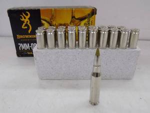 lot 23 image: 20 Browning 7mm-08 Rem 144gr